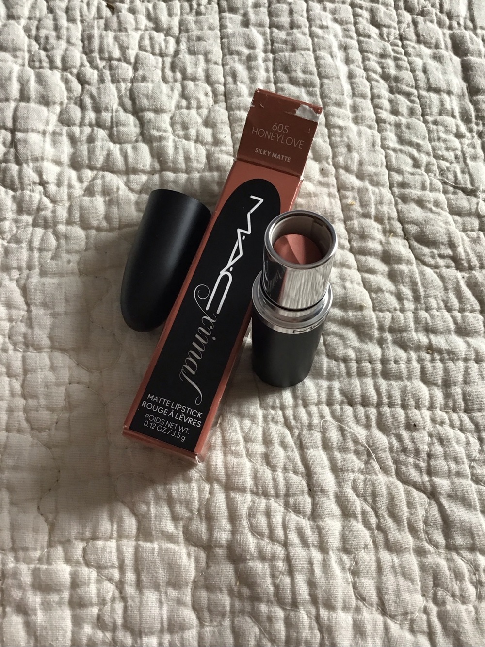 New MAC Cosmetics Honeylove Matte Lipstick - Nude Pink
